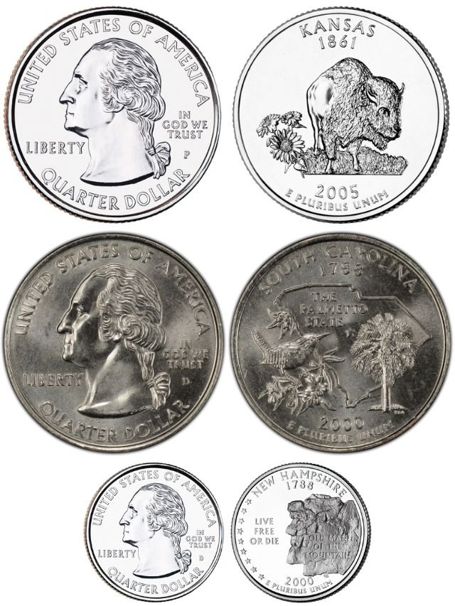 Rare 10 State Quarters Worth Money